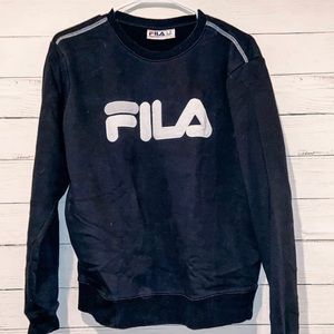 Fila Black Crewneck